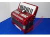 Stephanelli 48 bass red accordion